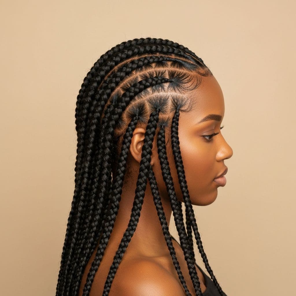 Box Braids por Fernanda Talavera, trancista no Rio de Janeiro